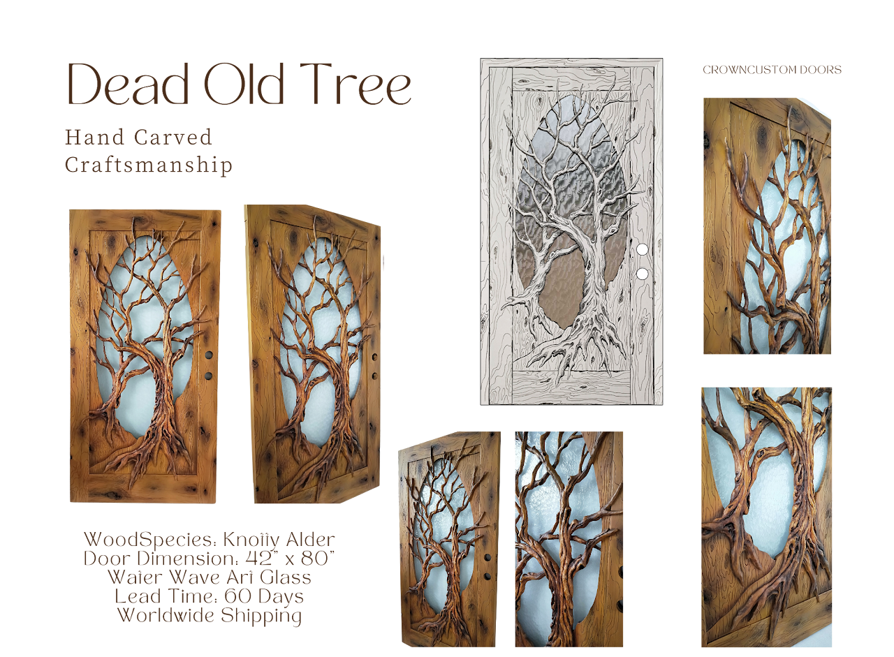 Dead Old Tree Door Poster-1