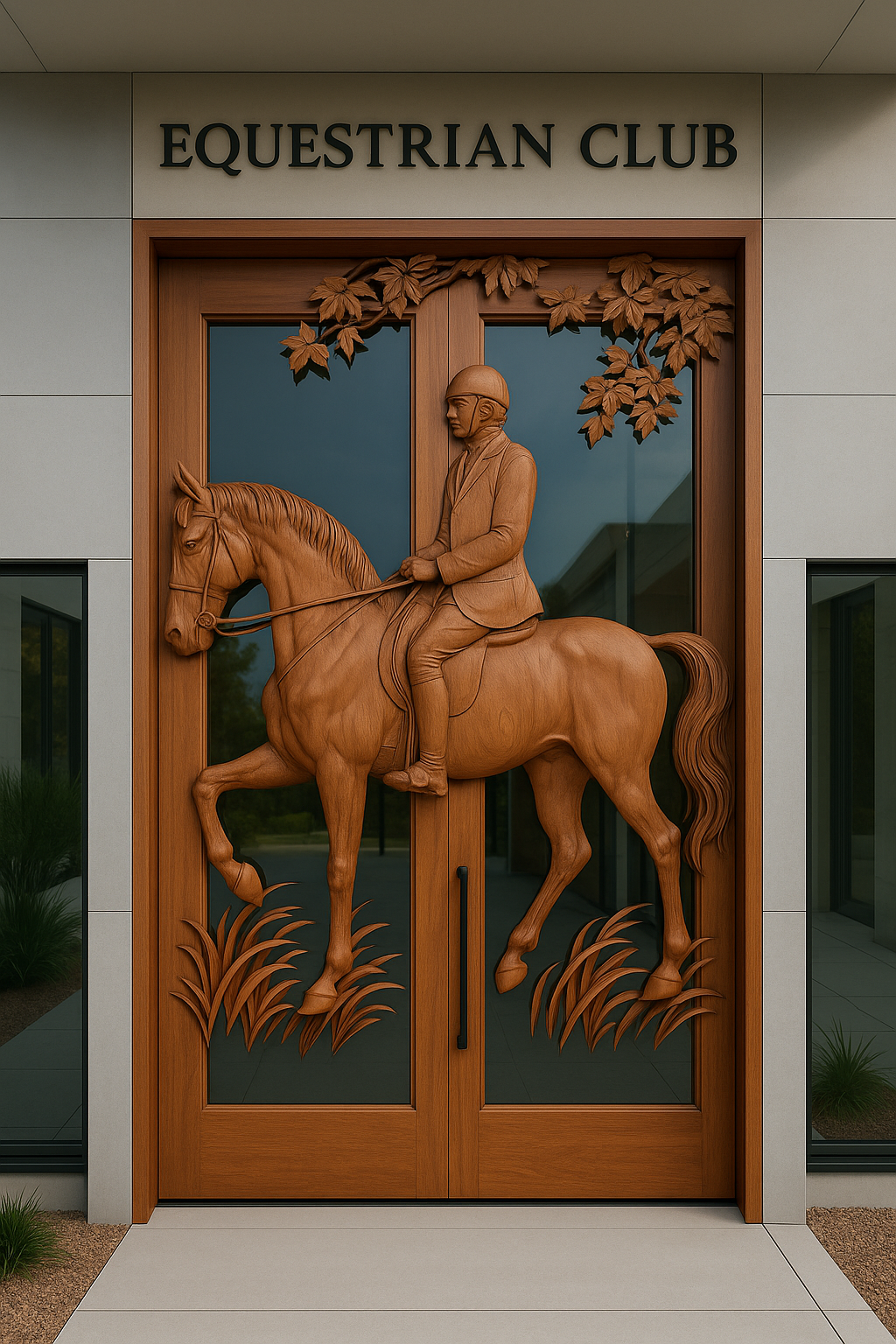 Horse Riding Door