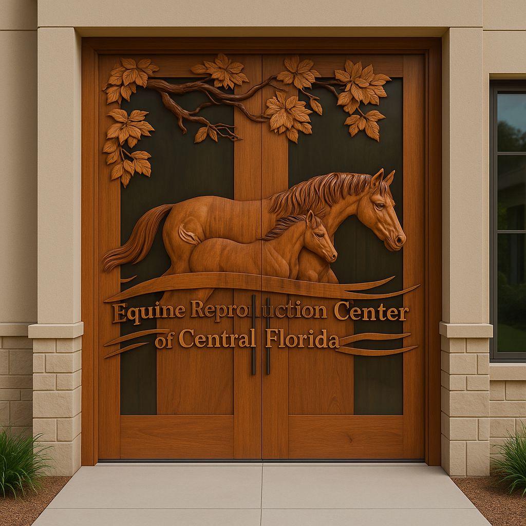 The Mare & Foal Door