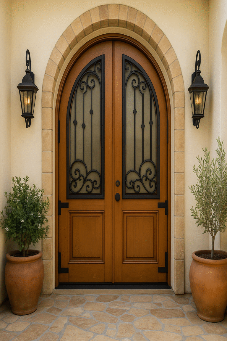 Curving Elegance Entrance For Home (1)