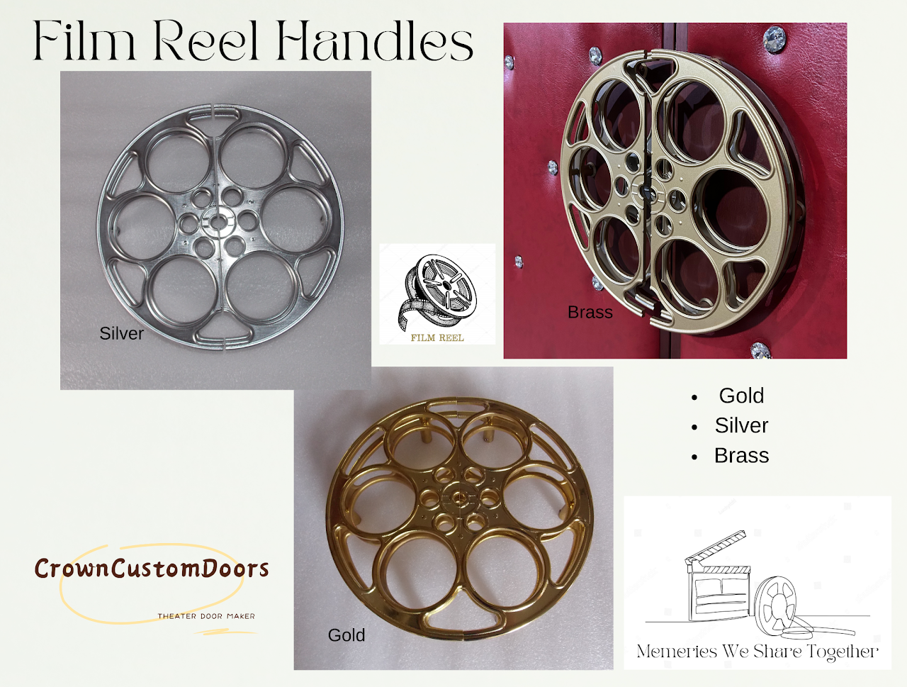 Film Reel Handles