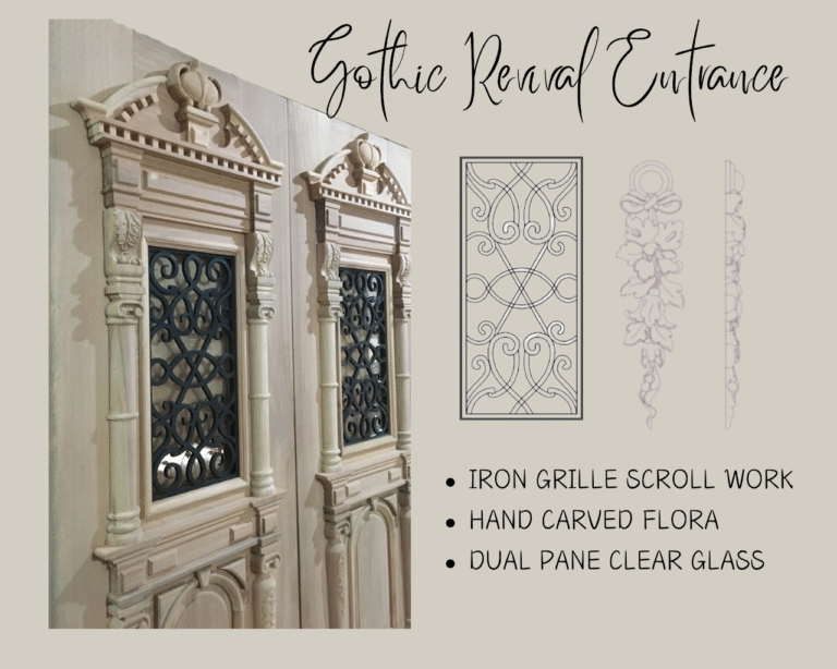 Gothic Revival Entrance