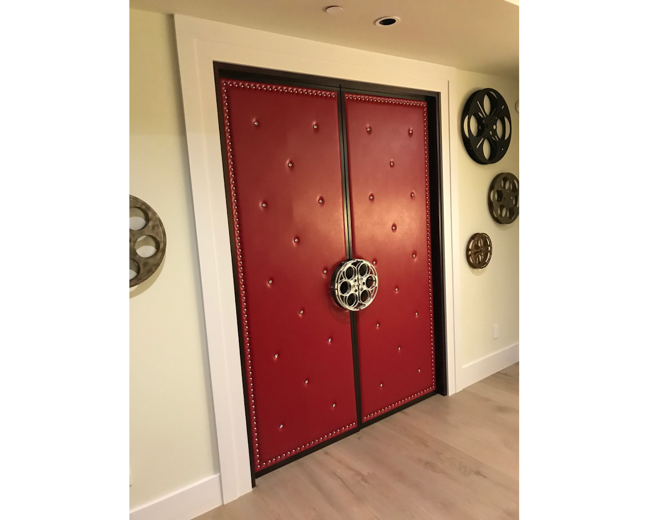 Hank Home Theater Door CROWNCUSTOMDOORS