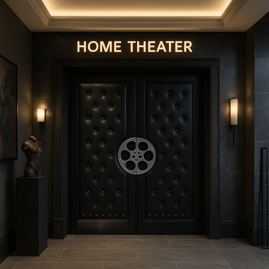 Randy's Home Theater Door AI Powered