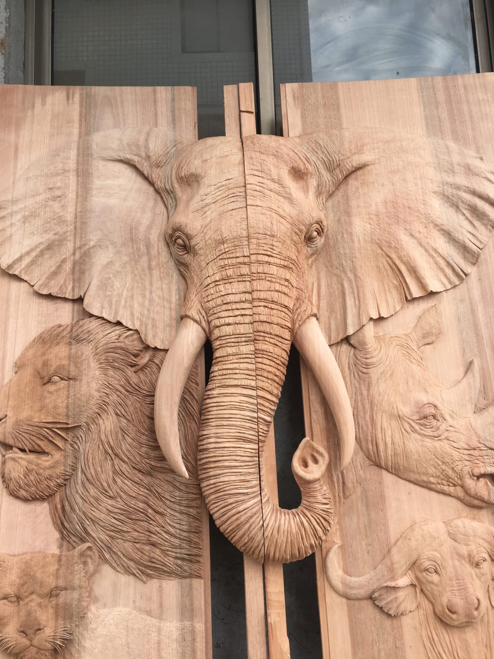 Carved Panels Ready To Mount