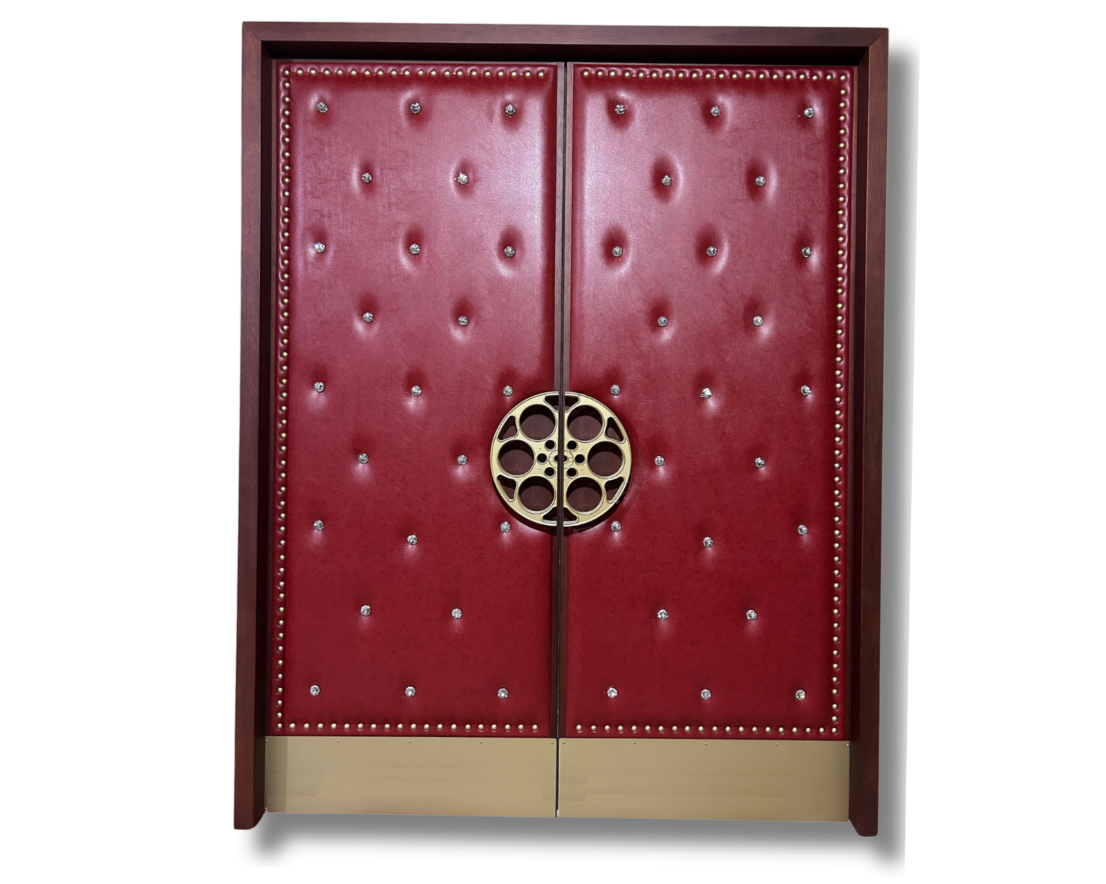David Mahaffy's Home Theater Door CROWNCUSTOMDOORS