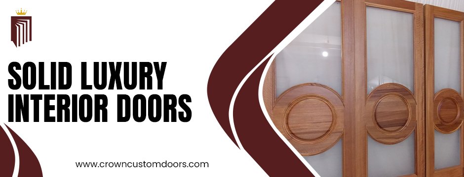 solid luxury interior doors