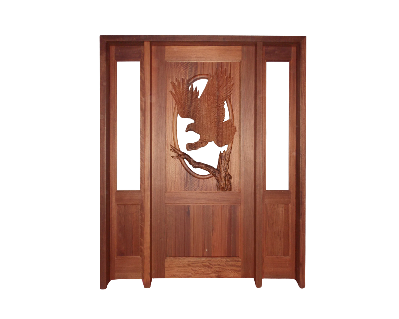 Bald Eagle Door For A Mansion Building