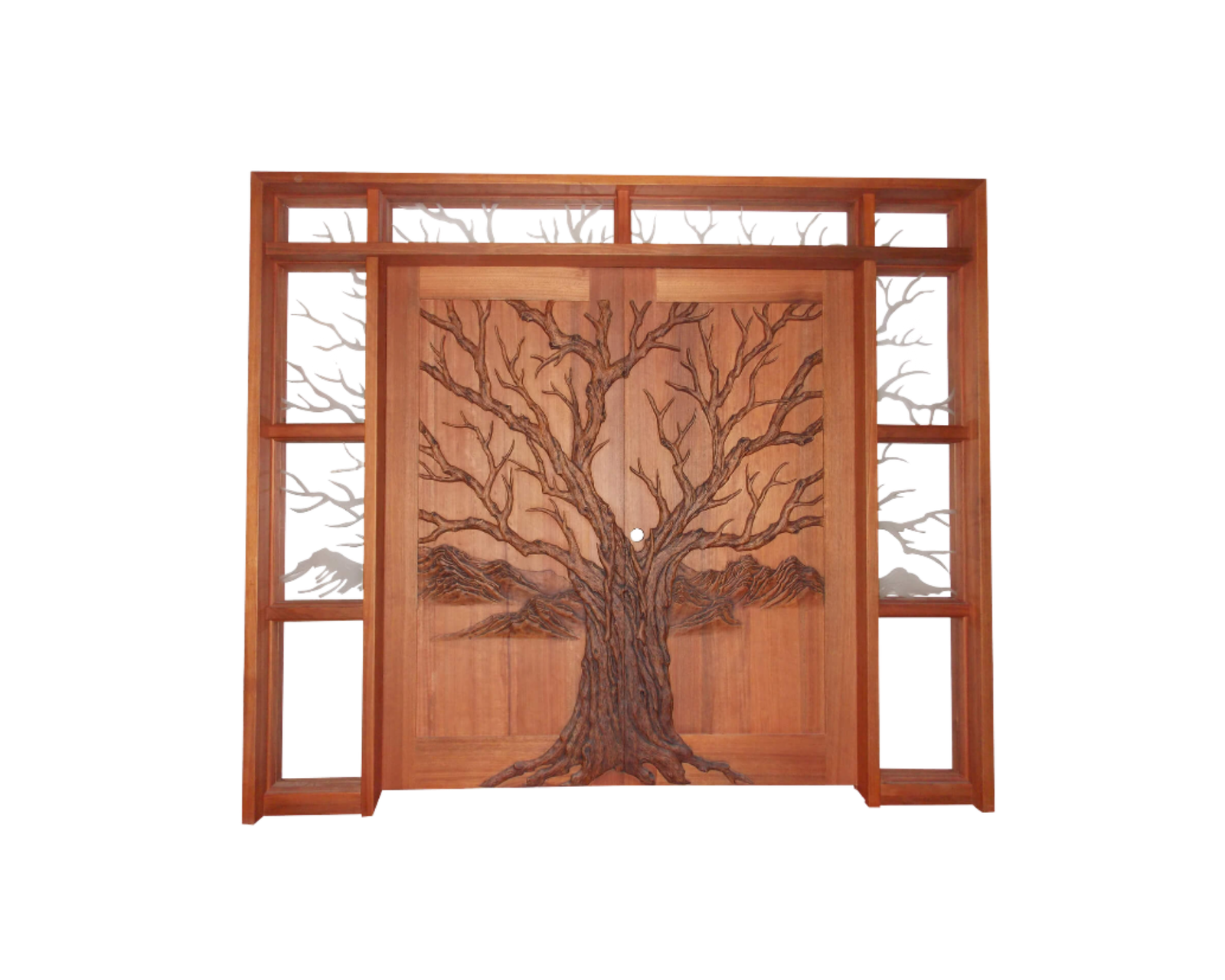 Fine Art Tree Door For A Modern House