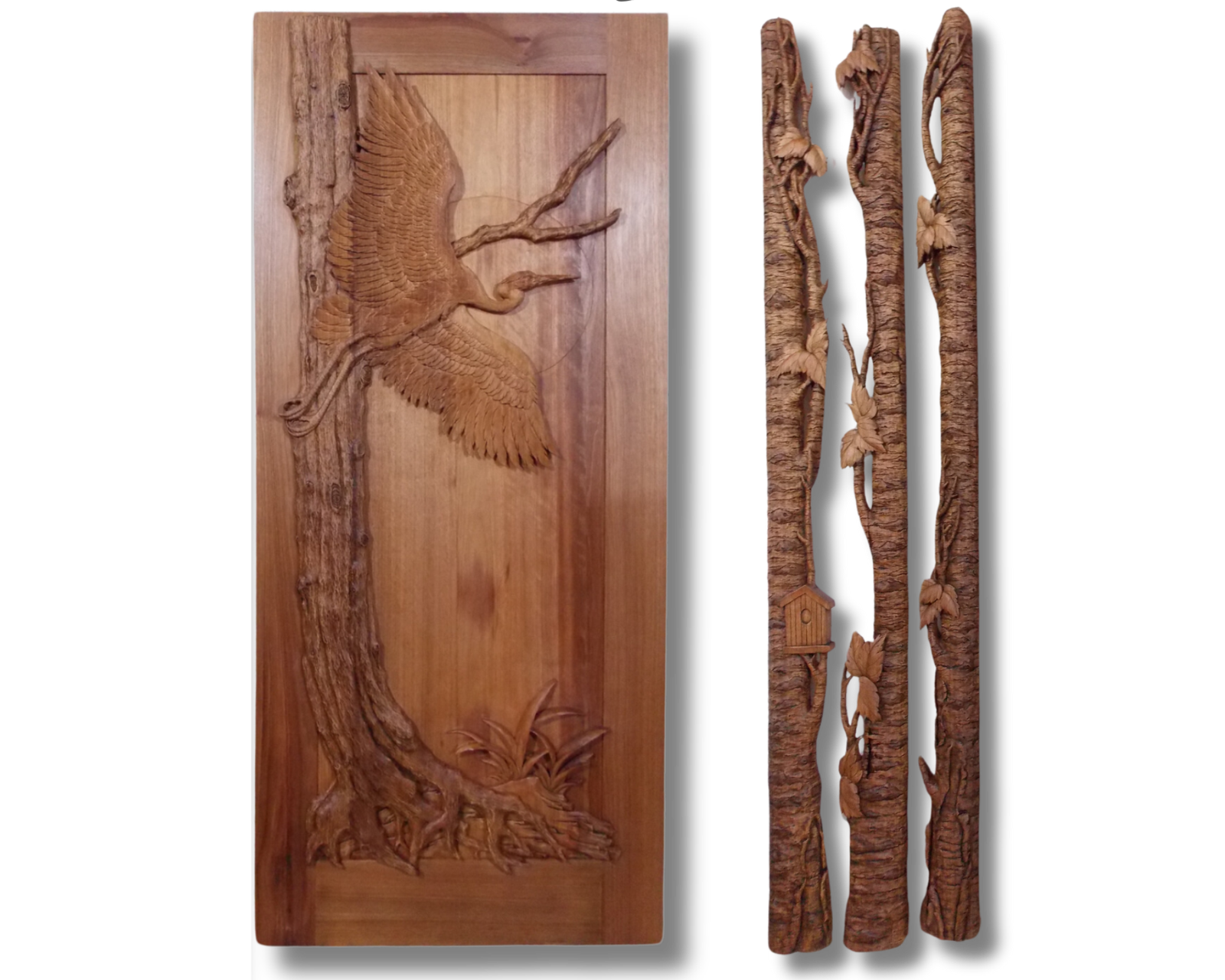 Heron Door Single Door With Casing