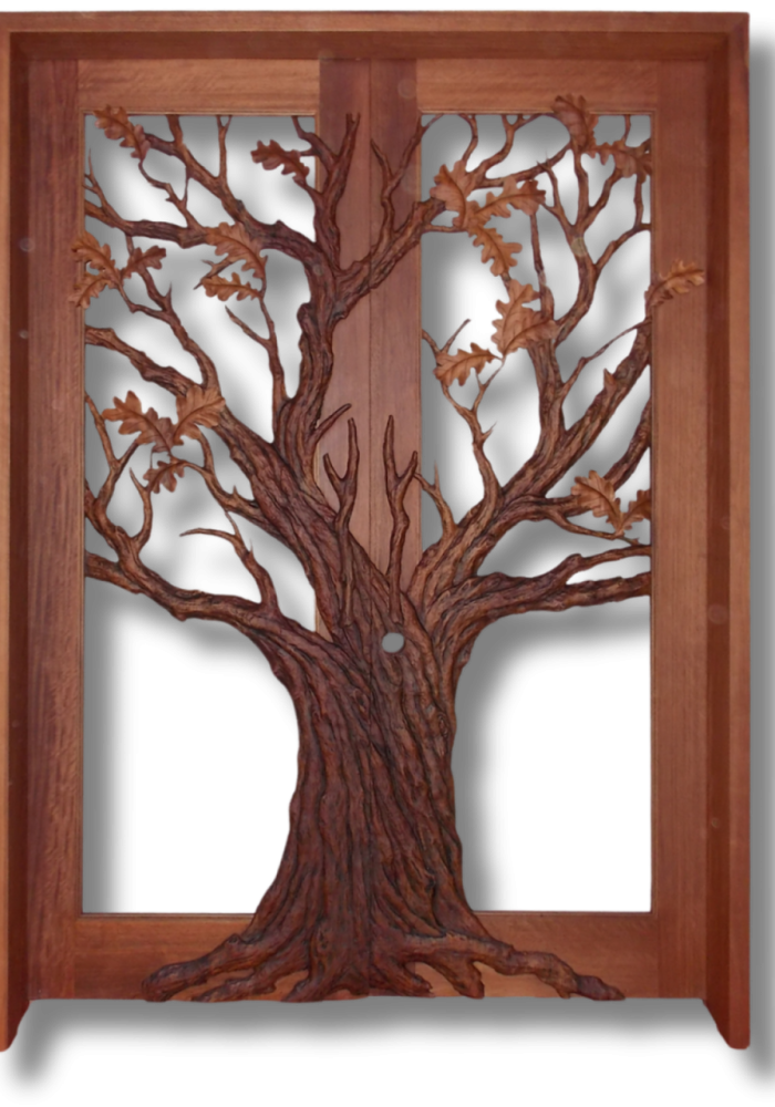 Oak Entry Way