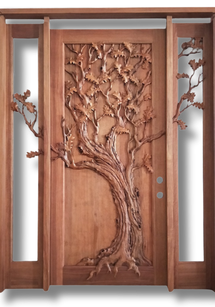 Whispers of Autumn Door CROWNCUSTOMDOORS